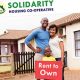 Solidarity Housing Co-operative web design